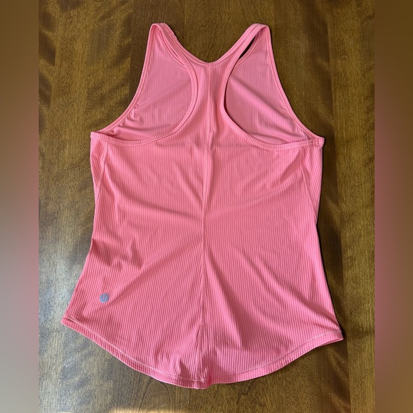 Lululemon Base Pace Ribbed Tank Top in “Raspberry Cream” Color Size 6 - Picture 9 of 10